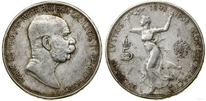 Austria, 5 crowns, 1908, Vienna