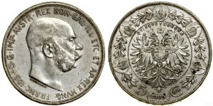 Austria, 5 crowns, 1909, Vienna