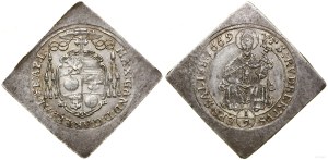 Austria, 1/9 thaler (klipa), 1669, Salzburg