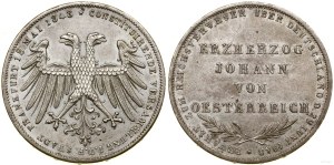 Germany, 2 guilders (Doppelgulden), 1848, Frankfurt