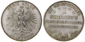 Germany, commemorative thaler, 1859, Frankfurt