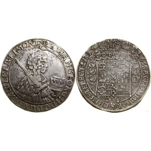 Niemcy, talar, 1665 CR, Drezno