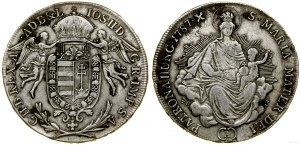 Hungary, half-talar, 1787 A, Vienna