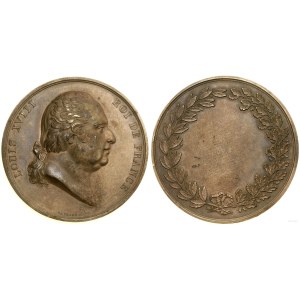 Francja, medal nagrodowy, (1815-1824)