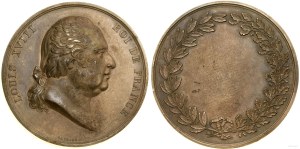 Francja, medal nagrodowy, (1815-1824)