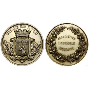 Francja, medal nagrodowy Towarzystwa Ogrodniczego, ok. 1900