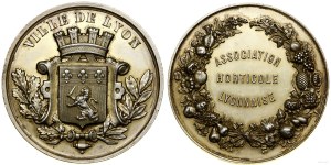 Francja, medal nagrodowy Towarzystwa Ogrodniczego, ok. 1900