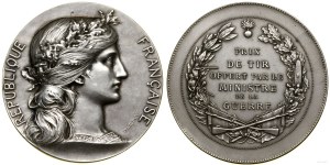 France, Prize medal of the Minister of War for the best gunner, late 19th century.