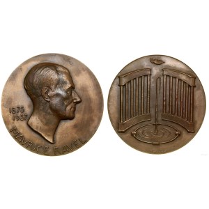 Francja, medal pamiątkowy Józef Maurice Ravel, (1937-1953)