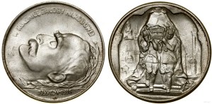 Poland, set of 2 medals with Jozef Pilsudski