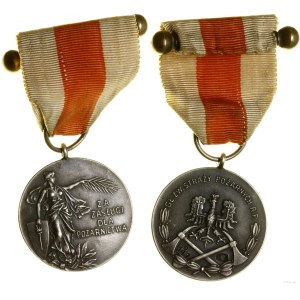 Polska, Srebrny Medal „Za Zasługi dla Pożarnictwa”, 1926-1933