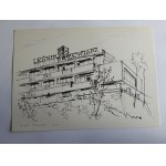 ANTONI WASILEWSKI, KRYNICA W RYSUNKACH ANTONIEGO WASILEWSKIEGO, ANTONI WASILEWSKI, 12 POZYCJI, WYDAWNICTWO KOMITET ROZWOJU KRYNICY 1969 R, NAKŁAD 5150 EGZ