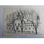 ANTONI WASILEWSKI, KRYNICA W RYSUNKACH ANTONIEGO WASILEWSKIEGO, ANTONI WASILEWSKI, 12 POZYCJI, WYDAWNICTWO KOMITET ROZWOJU KRYNICY 1969 R, NAKŁAD 5150 EGZ