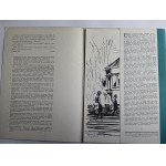 ANTONI WASILEWSKI, KRYNICA W RYSUNKACH ANTONIEGO WASILEWSKIEGO, ANTONI WASILEWSKI, 12 POZYCJI, WYDAWNICTWO KOMITET ROZWOJU KRYNICY 1969 R, NAKŁAD 5150 EGZ
