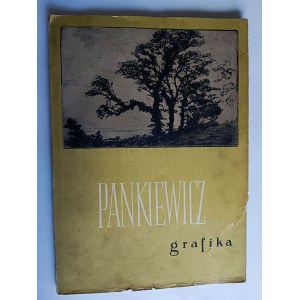 JÓZEF PANKIEWICZ, JÓZEF PANKIEWICZ GRAFIKA WYDAWNICTWO ARKADY WARSZAWA 1958 R, 24 GRAFIKI