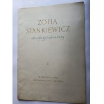 ZOFIA SATANKIEWICZ, ZOFIA SATANKIEWICZ ETCHINGS AND AQUATINTS, ART PUBLISHING HOUSE WARSAW 1954, 14 ITEMS