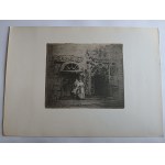 ZOFIA SATANKIEWICZ, ZOFIA SATANKIEWICZ ETCHINGS AND AQUATINTS, ART PUBLISHING HOUSE WARSAW 1954, 14 ITEMS
