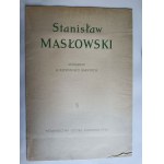 STANISŁAW MASŁOWSKI, STANISŁAW MASŁOWSKI, AKWARELE, 12 REPRODUKCJI BARWNYCH, WYDAWNICTWO SZTUKA WARSZAWA 1956 R, 12 PLANSZ
