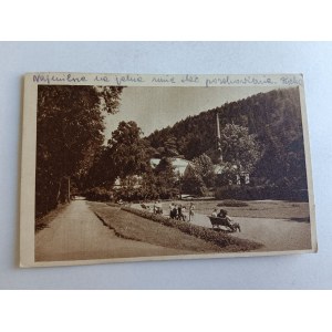 RYMANÓW ZDRÓJ FRAGMENT PARKU, ZNACZEK, STEMPEL
