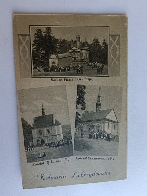 CALVARY ZEBRZYDOWSKA CHURCH OF THE III FALL OF LORD JESUS THE TOWN HALL OF PILATE AND GRADUS