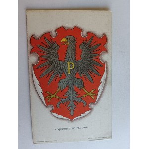 WOJEWÓDZTWO PŁOCKIE, HERB, ORZEŁ, PRZEDWOJENNA, RYS ELJASZ RADZIKOWSKI
