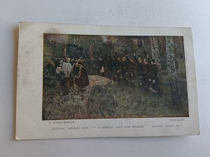 POLISH PAINTING STACHIEWICZ THE LAST HAPPINESS GOD WIELICZKA