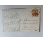 BYDGOSZCZ BROMBERG WIDOK Z MOSTU GDAŃSKIEGO, ZNACZEK STEMPEL 1917 R