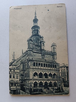 POZNAŃ TOWN HALL 1916 R STAMP