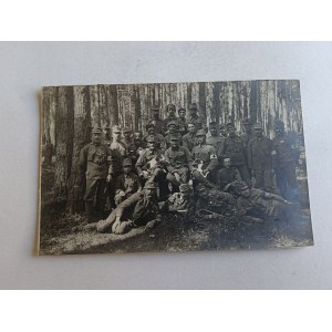 ZDJĘCIE ŻOŁNIERZE WOJSKO 1916 R