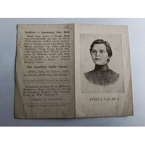 MODLITEWNIK ANIELA SALAWA KRAKÓW OO FRANCISZKANIE 1948 R