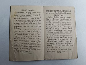 PRAYER BOOK ANIELA SALAWA KRAKOW OO FRANCISCANS 1948