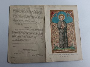 PRAYER BOOK OF ST. JAN BERCHMANS T. J. KRAKOW 1905, KS ANATOL