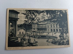 KRYNICA SPA HOUSE AND PROMENADE STAMP STAMP 1937