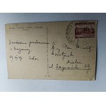 KRYNICA DOM ZDROJOWY I DEPTAK STEMPEL ZNACZEK 1937 R