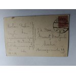 BIAŁOWIEŻA PUSZCZA BIAŁOWIESKA ŻUBR ŻUBRY, STEMPEL, ZNACZEK, 1935 R, NAKŁ BRACI PUSZCZAŃSKIEJ