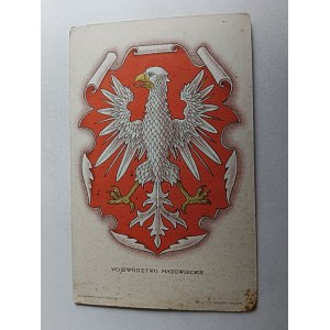 WOJEWÓDZTWO MAZOWIECKIE, HERB, ORZEŁ, PRZEDWOJENNA, RYS ELJASZ RADZIKOWSKI