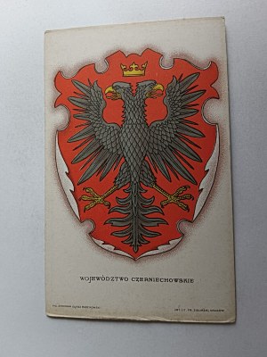 CHERNYAKHIV PROVINCE, COAT OF ARMS, EAGLE, PRE-WAR, RYS ELJASZ RADZIKOWSKI