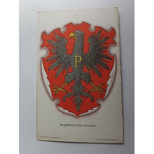 WOJEWÓDZTWO PŁOCKIE, HERB, ORZEŁ, PRZEDWOJENNA, RYS ELJASZ RADZIKOWSKI