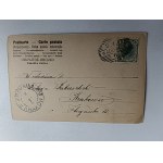 KONIE, KOŃ, KUCE, KUC, KUCYK, STEMPEL KRAKÓW WADOWICE, ZNACZEK, 1903 R, DŁUGI ADRES
