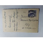 POCZTÓWKA ŚWIĄTECZNA WIELKANOC GÓRAL WYPAS OWIEC 1936 R
