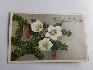 CHRISTMAS POSTCARD CHRISTMAS, CHRISTMAS TREE