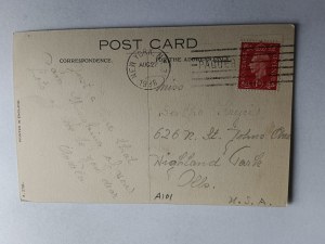 SHIP QUEEN MARY STAMP NEW YORK 1938, STAMP
