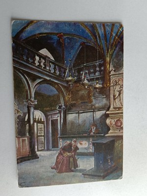 POLISH PAINTING TONDOS KOSSAK KRAKOW WAWEL BATOREGO CHAPEL