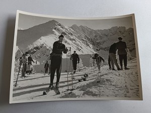 TATRA ON KASPROWY KUŹNICE SKI SLOPE SKIERS, SMALL CIRCULATION