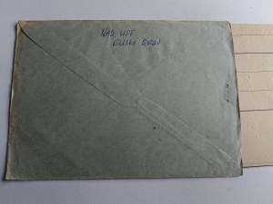 ENVELOPE PRL CENSORSHIP MARTIAL LAW KRAKOW RSUKI FORD, STAMP