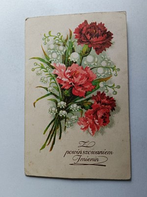 NAME CARD FLOWERS