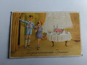 CHILDREN'S NAME POSTCARD