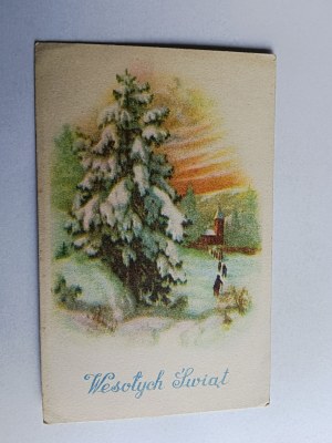 CHRISTMAS POSTCARD CHRISTMAS WINTER
