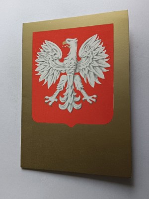 EMBLEM CREST EAGLE, KAW, FOLD OUT