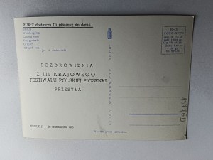 OPOLE GENERAL VIEW STAMP III NATIONAL ZURIT SONG FESTIVAL
